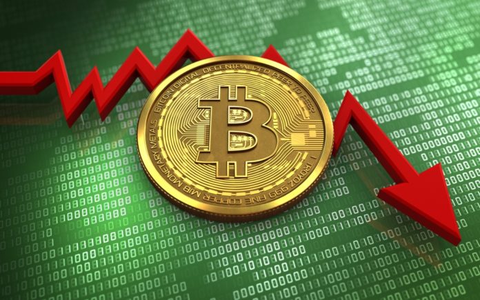Bitcoin lại tụt dốc
